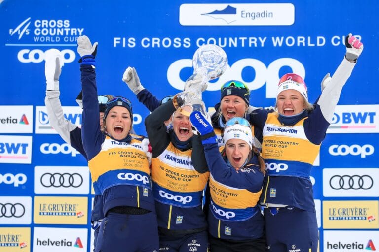 Sveriges trupp till Engadin