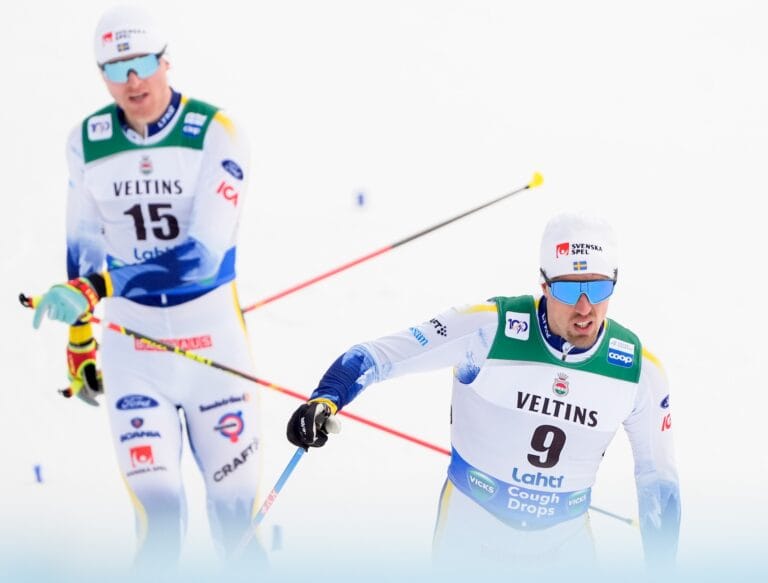 Calle Halfvarsson kör Teamsprint för Sverige