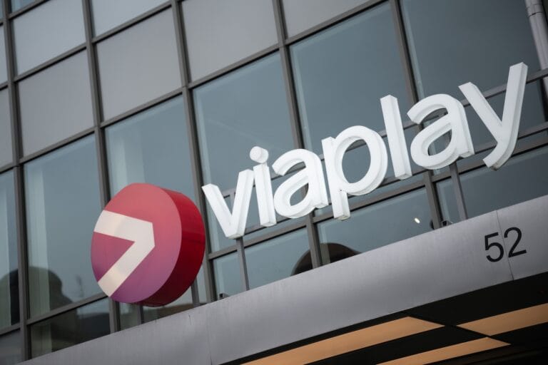 BIld över Viaplay Groups huvudkontor i Sverige