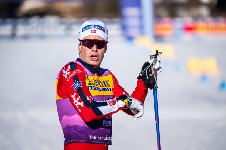 Harald Østberg Amundsen tävlar i Cogne.