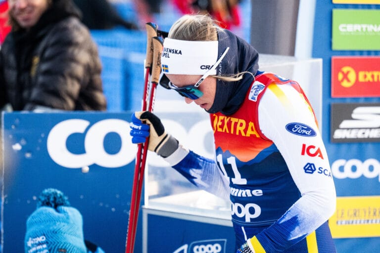 Stjärnan står över världscupen i Les Rousses