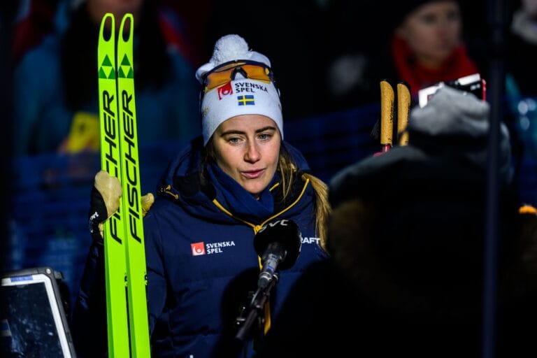 Tour de Ski 2025 blev en resa fylld av utmaningar och insikter för Ebba Andersson.