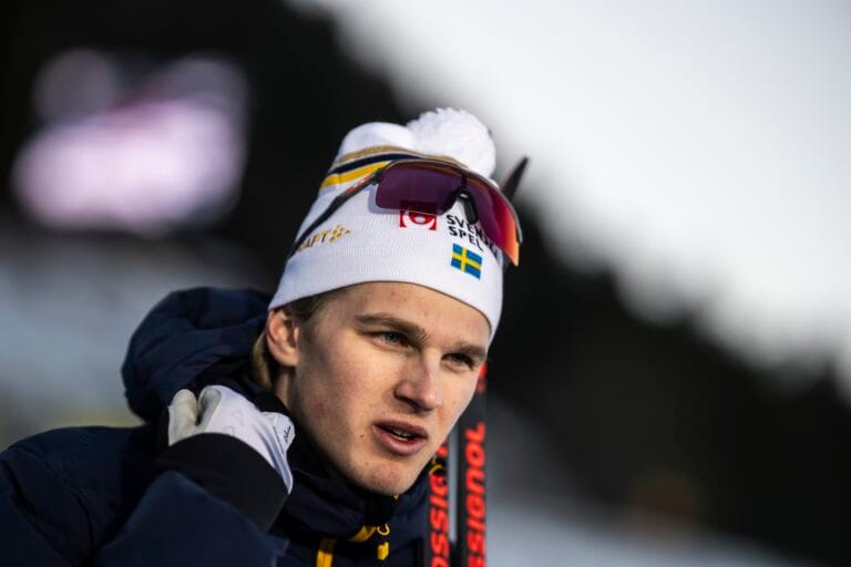 Edvin Anger är frustrerad efter sprint