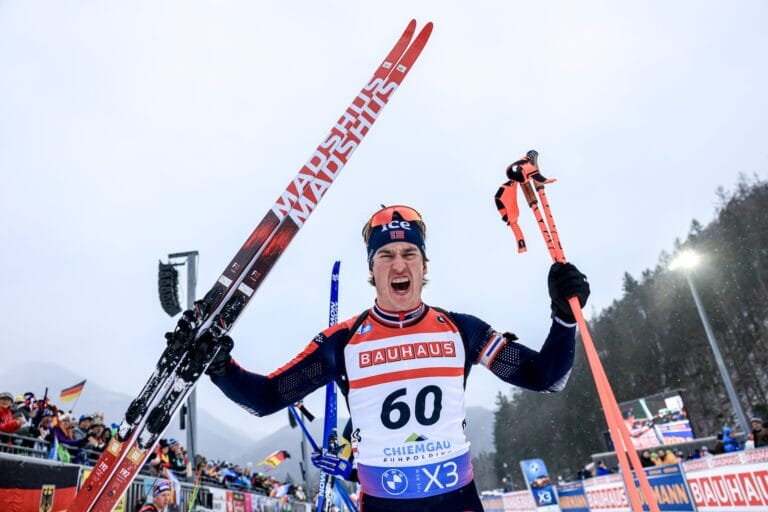 Vebjørn Sørum som även han chockade publiken med noll bom.