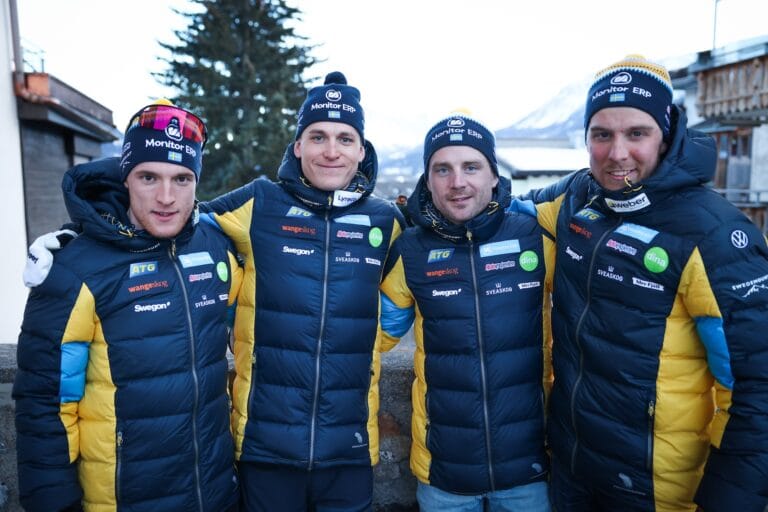 Sveriges lag till herrarnas stafett i Lenzerheide