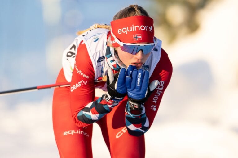 Svenska damerna kämpade hårt om placeringarna i JVM.