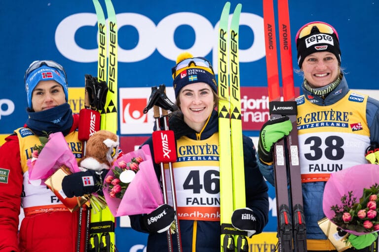Ebba Andersson med formbesked