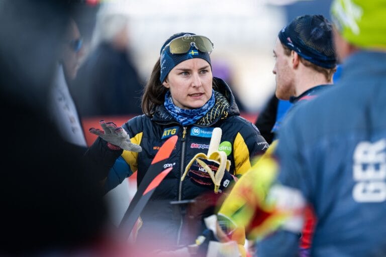 Ella Halvarsson startar i damernas stafett i Lenzerheide.
