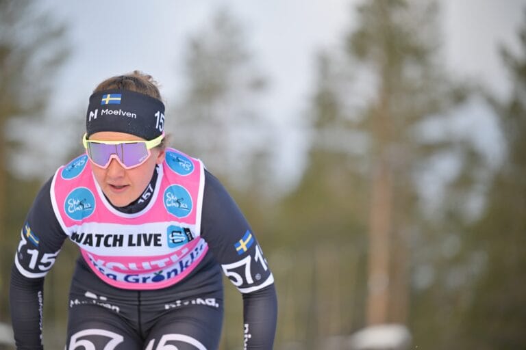 Karolina Hedenström under Grönklitt Criterium