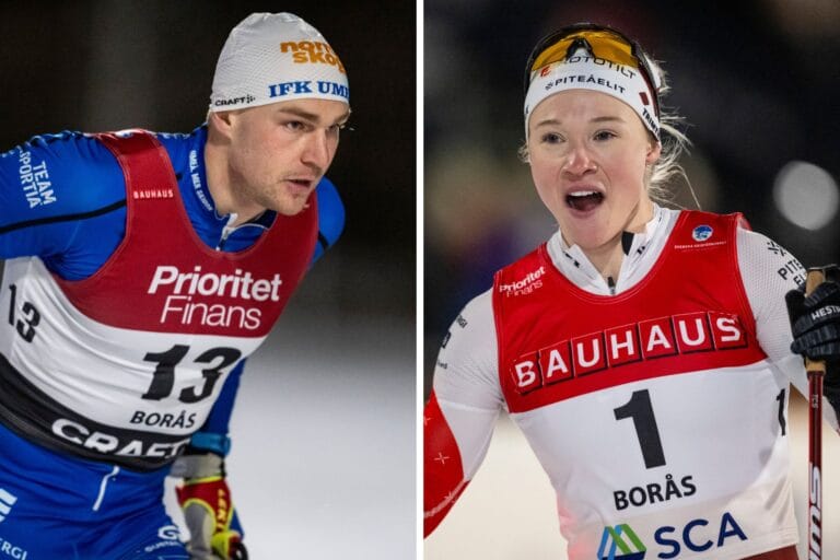 Sundling och Grate vinner SM-guld i sprint.