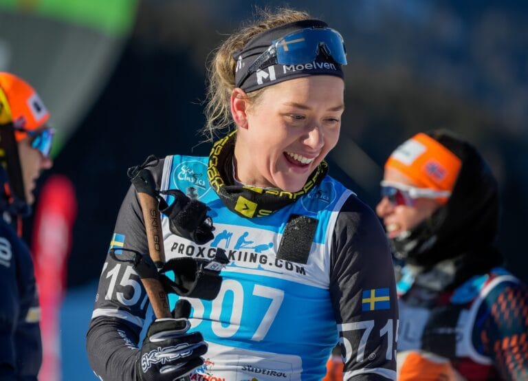 Jenny Larsson tog sin första seger på fyra år i Åsarna Ski Marathon.