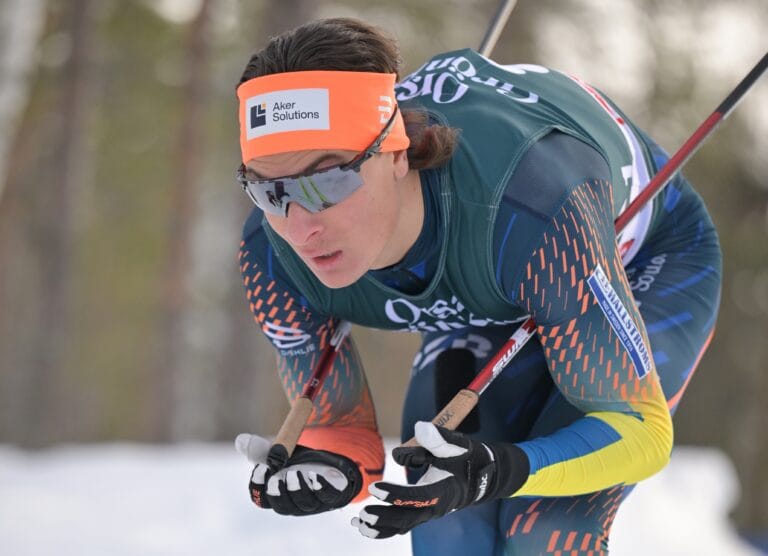Max Novak ligger i toppen av Ski Classics