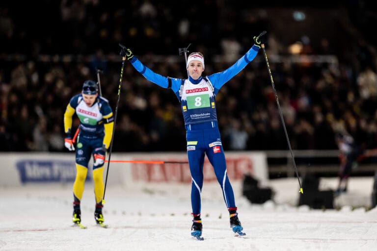 Finländsk skräll när Skidskyttekampen avgjordes