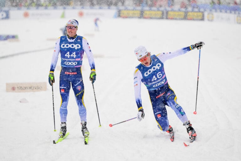 Svenskarna missade medaljerna med minsta marginal
