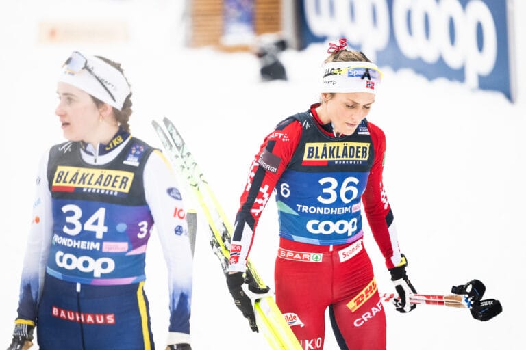 Tårögd Johaug: ”Jag känner en väldigt stor besvikelse”