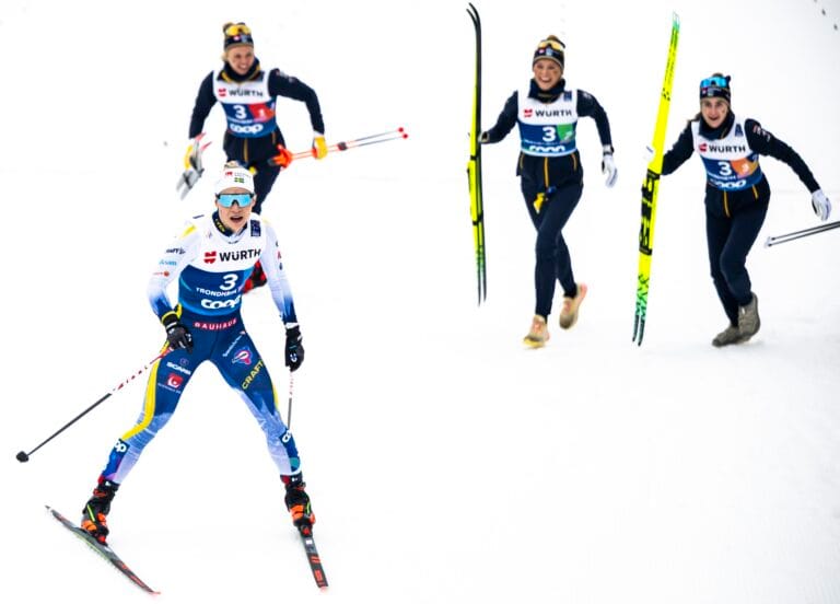 Jonna Sundling reser hem. Förkylningssymptomen slår till igen.