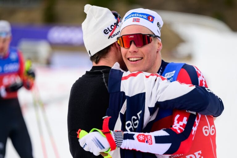 Martin Løwstrøm Nyenget fick upprättelse i Holmenkollen.