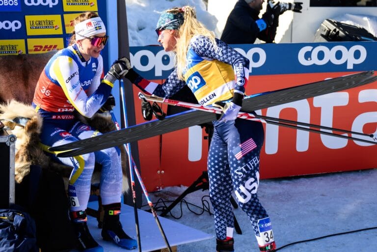 Fullträff av Moa Ilar på Holmenkollen.