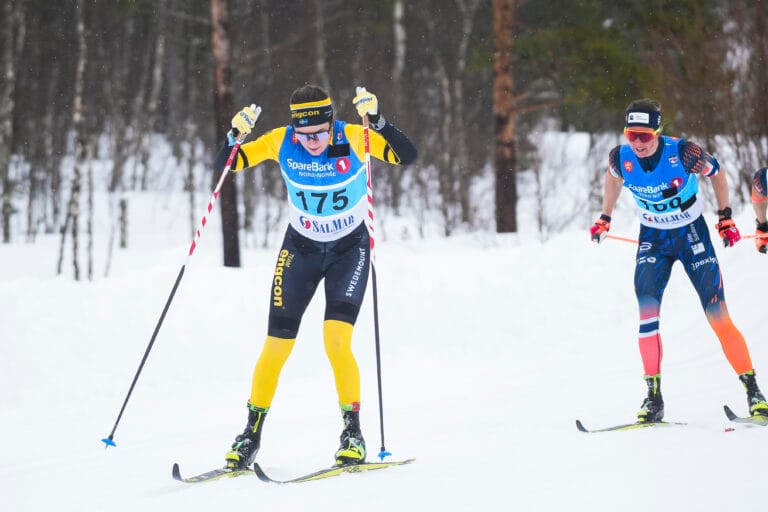 Ebba Andersson vann efter avgörande ryck