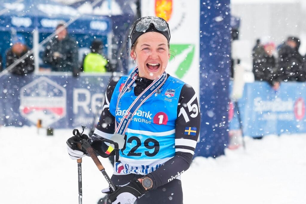 Karolina Hedenström blev diskad efter målgången av Summit 2 Senja.