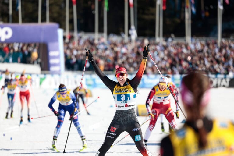 Sverige förlorade spurten mot Tyskland