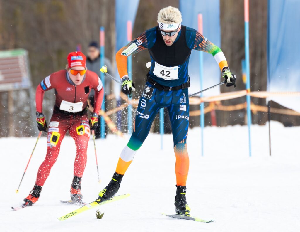 Irländaren Thomas Maloney Westgaard vann etapp 1 av Lapponia Week.