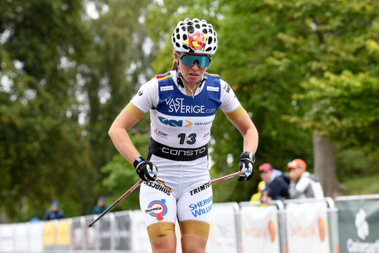 Frida Erkers tackar för sig på toppnivå