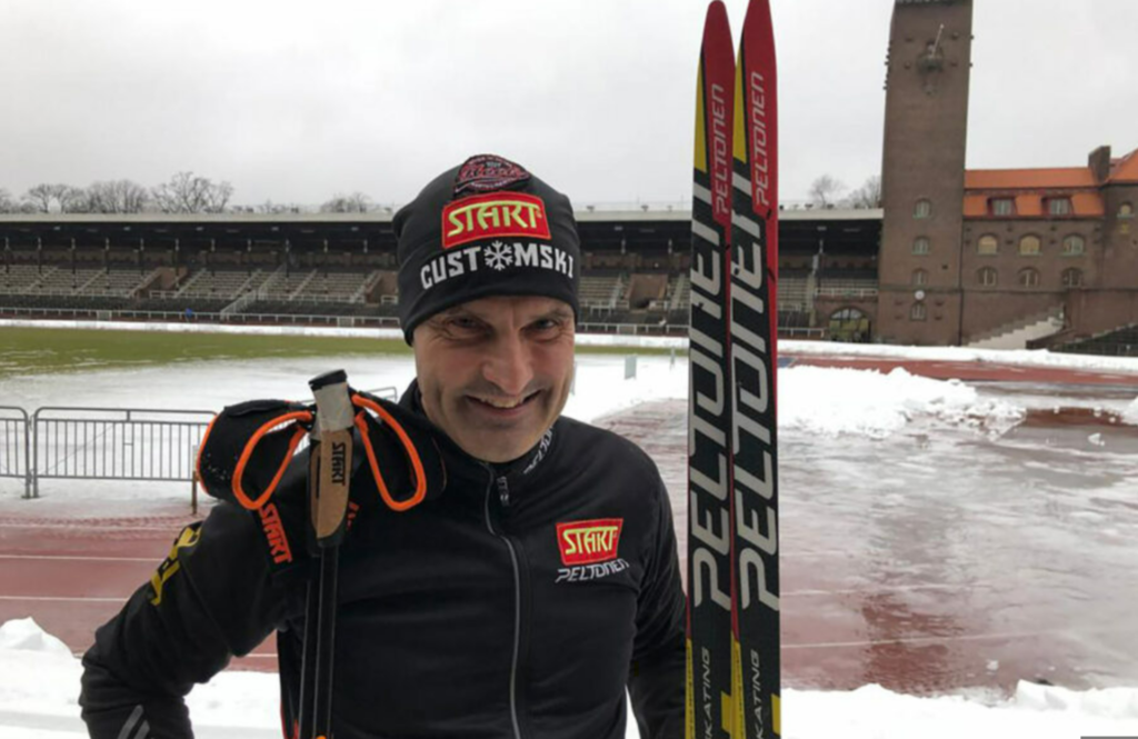 Världsrekordhållaren Teemu Virtanen bröt ny barriär i Nordenskiöldsloppet.