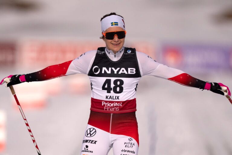 Ebba Andersson överlägsen på 10 kilometer i SM