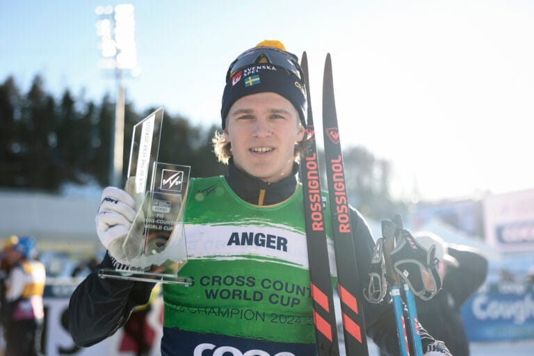 Edvin Anger anställer pappan – med målet att ta OS-medalj