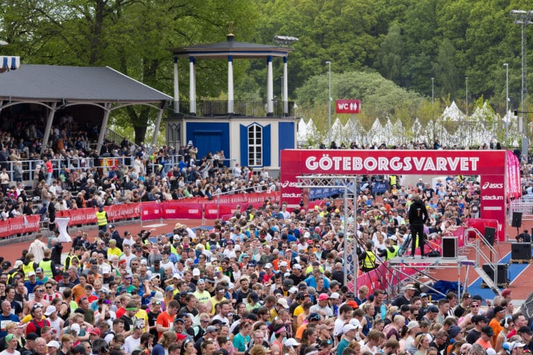 Jenny Larsson med framskjuten placering i Göteborgsvarvet