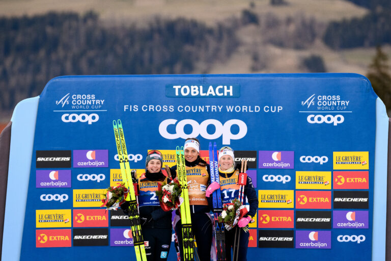 Svensk pallplats när Tour de Ski startade