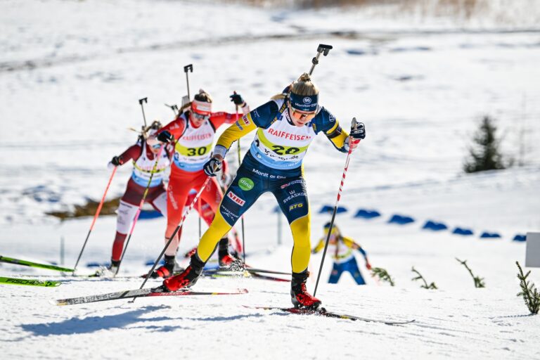 Sverige vinner singelmixstafetten i IBU-cupen i Brezno-Osrblie