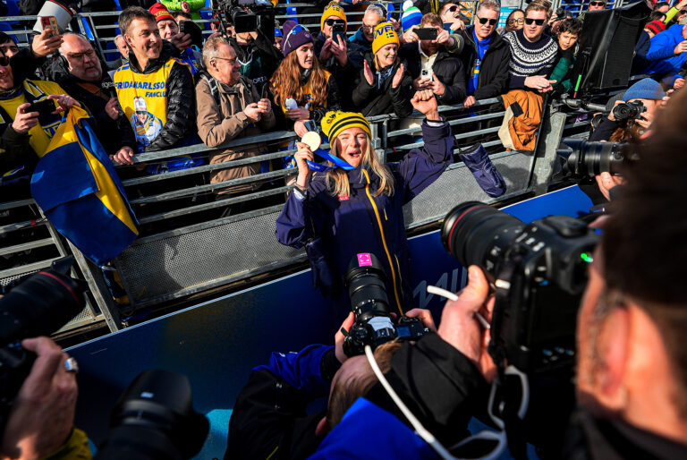 OS-guldet firades: – Jag kände mig som en maskin