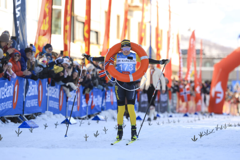 OS-guldmedaljören i femmil kör Ski Classics i Orsa