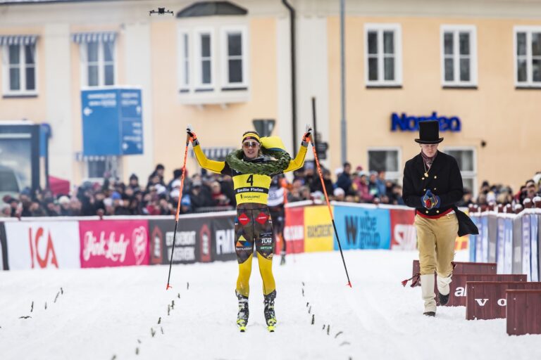 Tredje Vasaloppssegern för Fleten – svenskt på andra plats