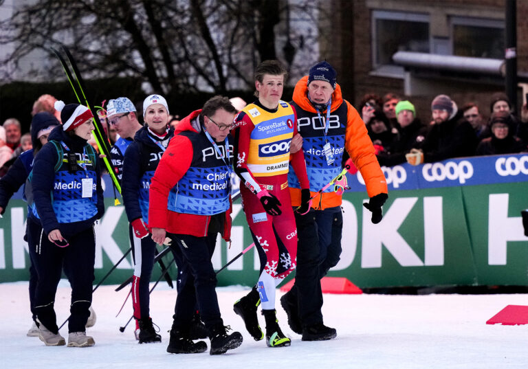 Båda OS-segrarna i jättevurpor i Drammens sprint