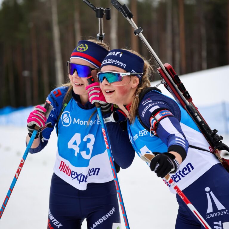 LISTA: Alla medaljörer från junior-SM i skidskytte