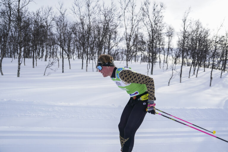 Otraditionell väg till den gröna tröjan i Ski Classics