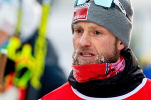 210117 Martin Johnsrud Sundby of Norway after the men’s cross-country skiing skiathlon during the Norwegian National Ski Championships on January 17, 2021 in Trondheim.